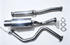 Cat-Back Exhaust System for 1992-1995 Honda Civic 3DR HB - Stainless Steel with Polish Tip