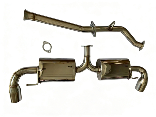 HIGH PERFORMANCE STAINLESS STEEL EXHAUST SYSTEM CATBACK FOR MAZDA RX8 RX-8 04-09