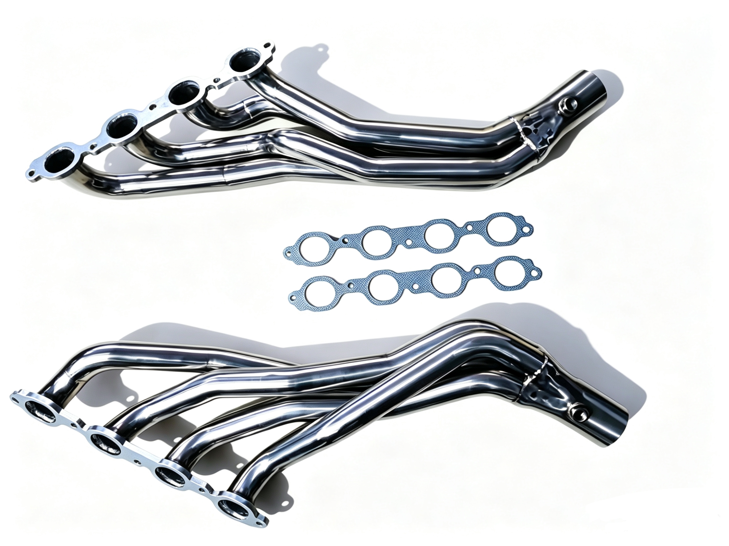 1-7/8" Stainless Steel Long Tube Headers with Y-Pipe for 2014-2018 GM Silverado/Sierra